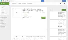 
							         onX Hunt: Hunting Maps, Offline GPS/Nav & Weather - Apps ...								  
							    