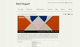 
							         Onyx Flute - Ball & Doggett								  
							    