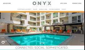 
							         ONYX Glendale: Luxury Apartments for Rent in Glendale, CA								  
							    