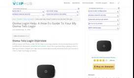 
							         Ooma Login Help [A Quick My Telo Sign-in Guide ... - VoIP								  
							    