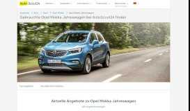
							         Opel Mokka Jahreswagen kaufen | AutoScout24.de								  
							    