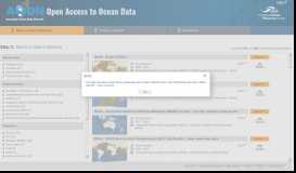 
							         Open Access to Ocean Data - AODN Portal								  
							    
