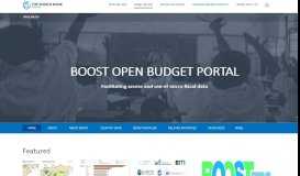 
							         Open Budgets Portal | The World Bank								  
							    