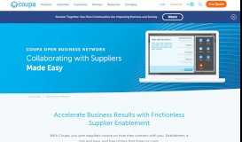 
							         Open Business Network | Coupa Supplier Network | Coupa Software								  
							    