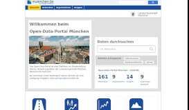 
							         Open-Data-Portal München: Willkommen								  
							    
