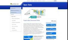 
							         Open Data - Projekt »Open Government Data«								  
							    