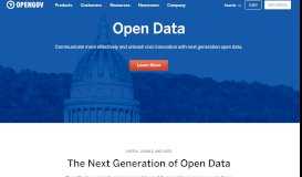 
							         Open Data Software and Solutions | OpenGov								  
							    