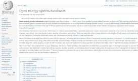 
							         Open energy system databases - Wikipedia								  
							    