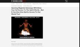 
							         Open Gateways To The Spirit World With Fire [EAk] - Become A Living ...								  
							    