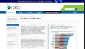 
							         Open Government Data - OECD								  
							    