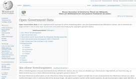 
							         Open Government Data – Wikipedia								  
							    