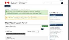 
							         Open Government Portal - Canada.ca								  
							    