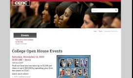 
							         Open House - Community College of Allegheny County								  
							    