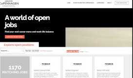 
							         Open jobs at Danske Bank - Greater Copenhagen Career Portal								  
							    