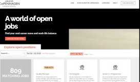 
							         Open jobs at Siemens - Greater Copenhagen Career Portal								  
							    