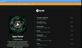 
							         Open Portal on Spotify								  
							    