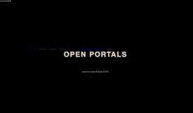 
							         Open Portals								  
							    