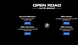 
							         Open Road BMW - Open Road Auto Group								  
							    
