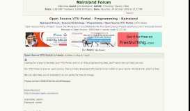 
							         Open Source VTU Portal - Programming - Nigeria - Nairaland Forum								  
							    