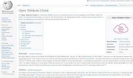 
							         Open Telekom Cloud – Wikipedia								  
							    