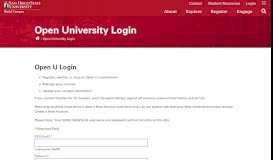 
							         Open University Login | SDSU World Campus								  
							    