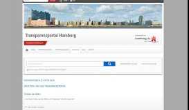 
							         OpenData - Transparenzportal Hamburg								  
							    