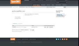 
							         OpenDNS Community > Domain Tagging > Details for portal.cipafilter ...								  
							    