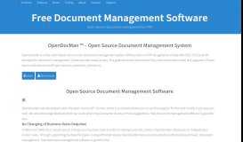 
							         OpenDocMan ™ - Open Source Document Management System ...								  
							    