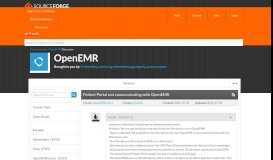 
							         OpenEMR / Discussion / OpenEMR Users:Patient Portal not ...								  
							    