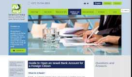 
							         Opening an Israeli bank account - Israeli Shortcut								  
							    