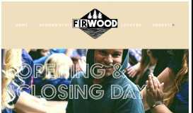 
							         Opening and Closing Day — Camp Firwood								  
							    