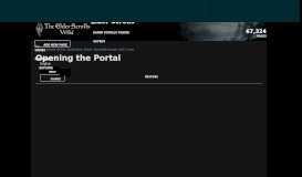 
							         Opening the Portal | Elder Scrolls | FANDOM powered by Wikia								  
							    