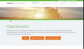 
							         OpenInvoice | Procure-to-Pay Solutions for the Oil & Gas Industry ...								  
							    