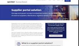 
							         OpenText Global Vendor Portal - Gxs.com								  
							    