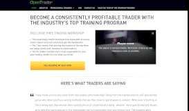
							         OpenTrader | Professional Training For Futures Traders								  
							    