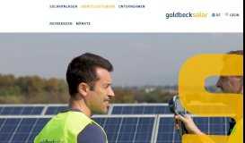 
							         Operation & Maintenance – O&M - Goldbeck Solar								  
							    