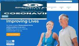 
							         Ophthalmologists in Michigan, Ohio - Specialty Eye Care								  
							    