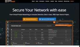 
							         OPNsense® - Open Source Firewall - High-end Security Made Easy™								  
							    