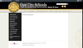 
							         Opp City Schools Foundation								  
							    