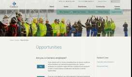 
							         Opportunities - Careers - Cameco								  
							    
