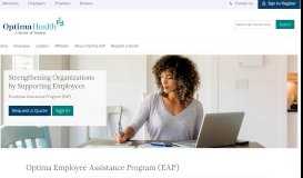 
							         Optima Employee Assistance Program | Optima Health								  
							    