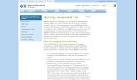 
							         OptiNet Assessment Tool - Blue Cross and Blue Shield of Texas								  
							    