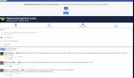 
							         Optionstarsglobal scam - Home | Facebook								  
							    