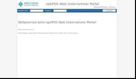 
							         optiPOS Web Unternehmer Portal+ © 2010-2017 Seibt & Straub GmbH								  
							    