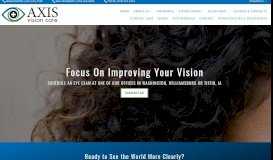 
							         Optometry In Washington, IA USA :: Patient Portal - Axis Vision Care								  
							    