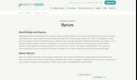 
							         Optum | HealthEdge								  
							    