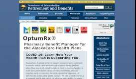 
							         OptumRx - Alaska Department of Administration - State of Alaska								  
							    