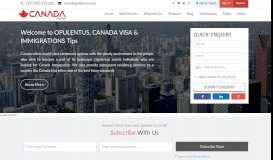 
							         Opulentus Overseas Careers Client Portal - Migrate to canada								  
							    