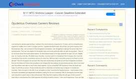 
							         Opulentus Overseas Careers Reviews | Checkcomplaints								  
							    