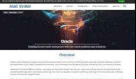 
							         Oracle | Atos Syntel								  
							    